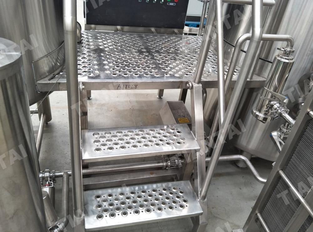 Two vessel 7 BBL microbrewery system ready for Shipping